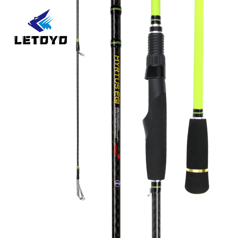 LETOYO OEM Squid Egi Rod Carbon Fishing Rod for Jigging