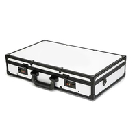 Estuche de Herramientas de Aleación de Aluminio Personalizado Directo de Fábrica para Barberos |   A prueba de polvo |   Descuento por Pedido Grande