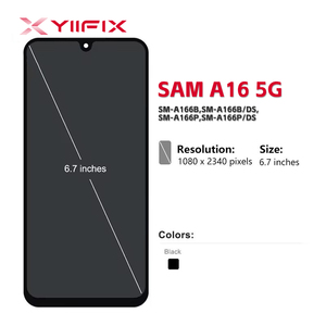 Pantallas LCD Yiifix para Teléfonos Móviles <span class=keywords><strong>Samsung</strong></span> Galaxy A16 A165 A15 A14 A13 A12 A11 A9, Repuesto Original de Pantalla OLED con Digitalizador - Product Image 4