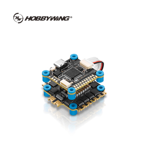 Contrôleur de <span class=keywords><strong>vol</strong></span> Hobbywing Factory Direct F722 V2 65A 4-en-1 ESC Stack 4S 6S pour kits DIY de drones FPV RC - Product Image 1