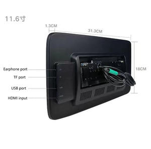 2026 11,6 inch nieuwste Android 13 hoofdsteunmonitor voor achterbank met AI-algoritme, <span class=keywords><strong>3</strong></span>+32GB, 1920x1080, geschikt voor VOLVO V90 S90 XC90, <span class=keywords><strong>2</strong></span> stuks - Product Image 3