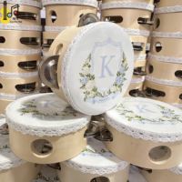 Chinese Musical Instruments 4 Inch Mini Musical Percussion Percussion Customized Drum Head Noise Maker Wedding Tambourine Price