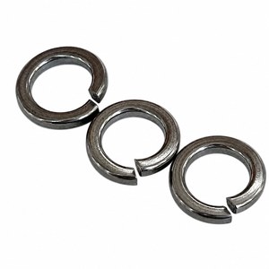 En stock, vente en gros, rondelle à ressort fendue en acier inoxydable duplex 2205 ASME B18.21.1 pour fixation de construction - Product Image 1