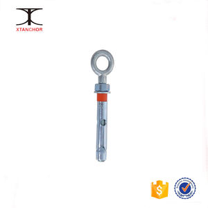 <span class=keywords><strong>Ancrage</strong></span> de manchon européen de type boulon hexagonal M10X12X70-HB avec anneau en plastique, acier au carbone, zingué brillant, grade 6.8,DIN9021, matériau de base - Product Image 3