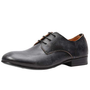 Chaussures pour hommes en cuir véritable faites à la main - Nouveauté 2025 Meilleures ventes Chaussures habillées décontractées à bout carré - Product Image 2