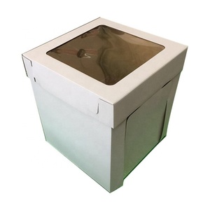 Factory Custom <b>Cheap</b> Price Popular Tall Cake <b>Box</b> Design - Product Image 1