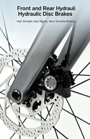 Vélo tout carbone 9,7 kg 105 R7120 24 vitesses, freins à disque hydrauliques, potence carbone monobloc, axe traversant, 700C, course tout-terrain