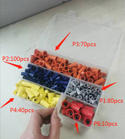 Connecteurs de fils à visser isolés en nylon Gaochao avec capuchon de sertissage, supportant la personnalisation de l'emballage spécial