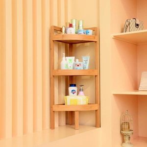 <span class=keywords><strong>3</strong></span> tầng hẹp tre góc kệ lưu trữ giá miễn phí đứng giá đa năng kệ đơn vị phòng khách phòng tắm nhà bếp kệ - Product Image 2