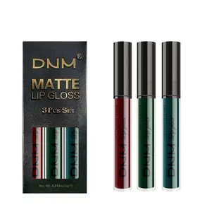 Private Label Smudge prova Lip Gloss Vermelho Azul Hidratante Matte Lip Stick Maquiagem Líquida Cosméticos