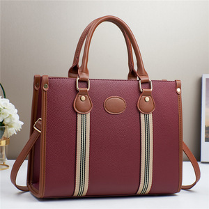 Bolso de Hombro Diagonal de PU con Cremallera y Patrón a Cuadros para Mujer, Estilo Coreano, Texturizado, Otoño 2026, Novedad de Fabricantes - Product Image 5