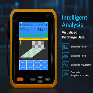 ZWPD92 Android-basierter Handgehaltener Teilentladungstester mit 5MP Kamera, <span class=keywords><strong>TEV</strong></span> US UHF HFCT Sensoren für GIS/Transformator-Isolationsprüfung - Product Image 2