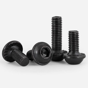 Tornillo de <span class=keywords><strong>cabeza</strong></span> <span class=keywords><strong>hexagonal</strong></span> en relieve de <span class=keywords><strong>cabeza</strong></span> semiredonda de acero M6M8 <span class=keywords><strong>cabeza</strong></span> de brida dentada con <span class=keywords><strong>cabeza</strong></span> de arandela antideslizante tornillo de silla giratoria - Product Image 5
