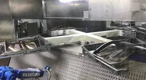 Linea di verniciatura automatica Robot verniciatura a spruzzo macchina per parti auto mozzo ruota freno - Product Image 6