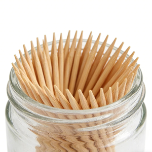 Vente directe usine, Meilleure vente, <span class=keywords><strong>Prix</strong></span> abordable, Cure-dents à double tête en bambou de haute qualité pour le nettoyage des dents, le barbecue et les fruits - Product Image 2