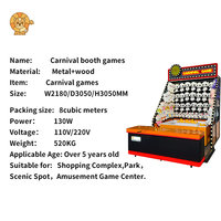 LTG Indoor Carnival Games Jeux de stand interactifs pour enfants adultes Canard Stalls Amusement Gaming Fabriqué en plastique durable
