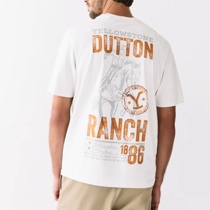 Wholesales Custom Men's Unisex Oversized Cotton Comfortable T-shirts Fade-Resistant Silk Screen Printed Men's Casual T-Shirts - Product Image 1