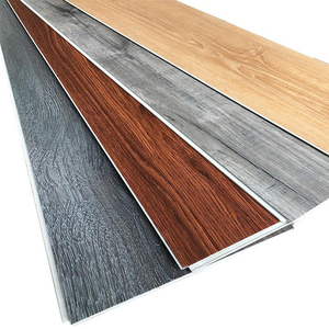 Roble rústico <span class=keywords><strong>PVC</strong></span> Spc Piso vinilo clic blanco 7mm profundo en relieve suelo de baño plástico impermeable para Interior dormitorio garaje gimnasio - Product Image 2