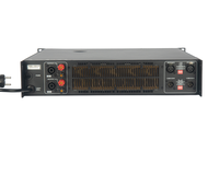 Amplificateur numérique professionnel 2 canaux pour caisson de basses 400W, boîtier métallique, utilisation en concert