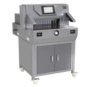 SG-500V9 negozio di tagliacarte elettrica da 500mm e uso scolastico macchina automatica per tagliare libri di carta a ghigliottina - Product Image 3