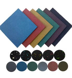 Alfombrilla de goma para suelo de colores sólidos para exteriores, alfombrilla de goma para suelo de parque infantil para niños, alfombrillas de goma para suelo de colores - Product Image 3