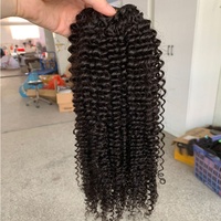 Extensions de cheveux humains 115 grammes, tresses sans nœuds Miracle Knots, ondulations profondes, pré-séparées, 100 mèches, pour crochet