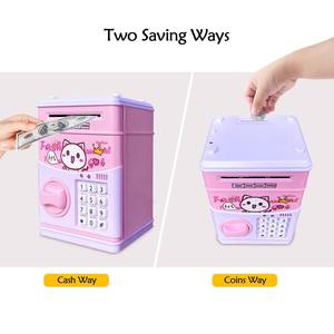 शीर्ष गुणवत्ता वाले इलेक्ट्रॉनिक सुरक्षित बड़ी बचत बॉक्स मनी पागी बैंक पैसे के लिए सुरक्षित बॉक्स इलेक्ट्रॉनिक एटम कबूतर बैंक - Product Image 5