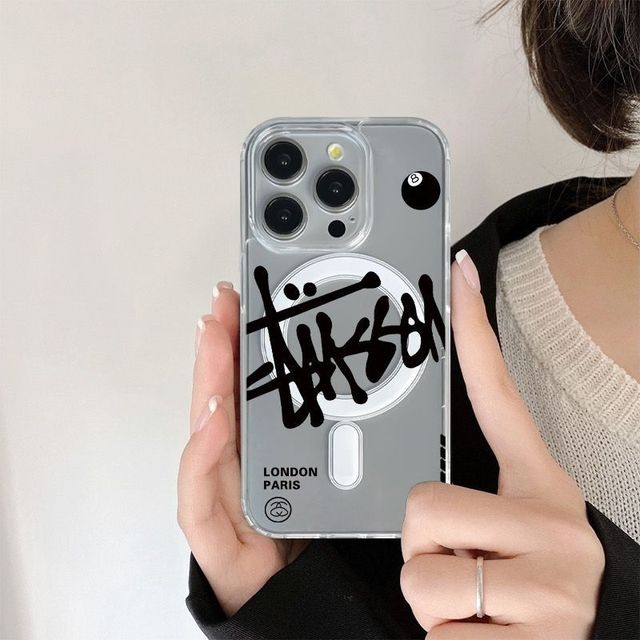 Wholesale Stusy Brand Billiard Design Phone Case for iphone 17 Fashion Brand Style PC Cover for Iphone17 16 15 14 13 12 Pro Max