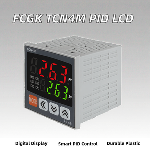 Fcgk tcn4m Thông Minh Kỹ thuật số PID nhiệt độ & ẩm kế điều khiển lập trình nhựa xây dựng Màn hình LCD Hỗ trợ - Product Image 2