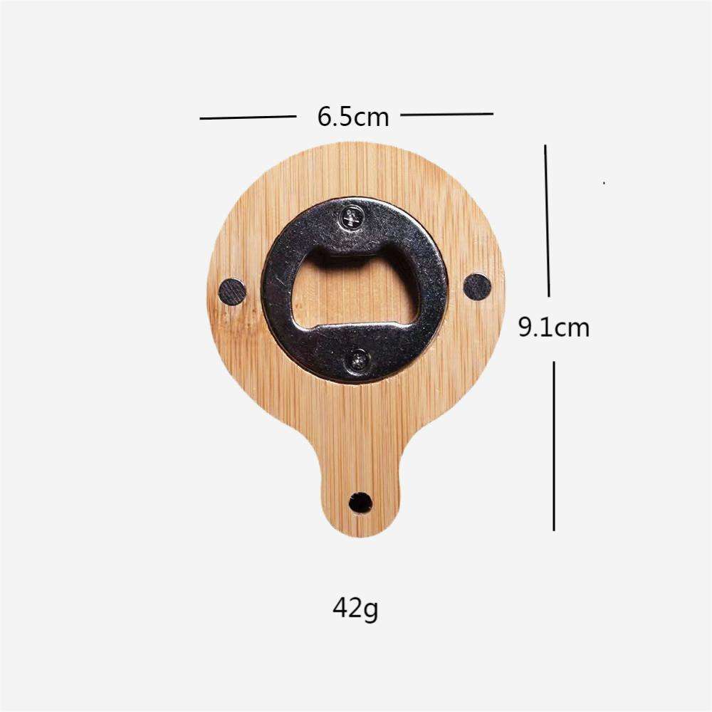 Round handle bottle opener