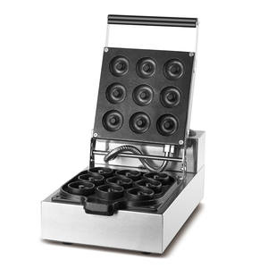 Populaire 12 Grilles En Forme De Boule Gaufres Pan En Acier Inoxydable Commercial Gâteau Pop Gaufrier Machine En Gros - Product Image 3