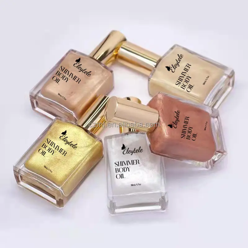 Ярлык на заказ, быстрая доставка, долговечный блестящий бронзовый Золотой корпус, блестящий спрей для масла