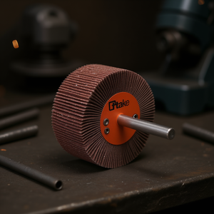 Ttake Abrasive Flap <b>Wheel</b> 25x10 Mm 6 Mm Shaft 120 Grit For <b>Grinding</b> - Product Image 3