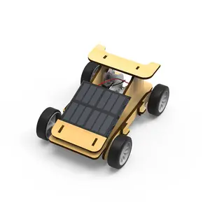 太阳能赛车装配模型儿童科学实验设备套装Diy光太阳能转换电