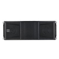 Altavoz de Línea Activa de Alta Potencia BM212-A con Doble Woofer de Neodimio de 12 Pulgadas, Sistema de Audio Profesional de 1800W para Eventos al Aire Libre