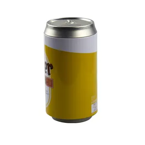 T恤金属锡包装创新礼品锡盒毛巾丝袜啤酒形金属罐