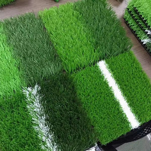 Tapis de gazon synthétique durable de livraison rapide 30mm pour les terrains de sport commerciaux (football/football), antidérapant et facile d'<span class=keywords><strong>entretien</strong></span> - Product Image 3