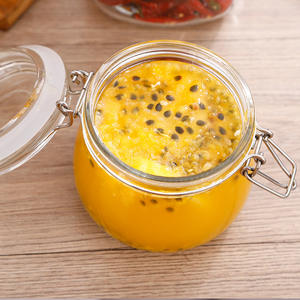 โถแก้วใส่ของทรงสวิงฝาปิดด้าน<span class=keywords><strong>บน</strong></span>ขนาด2000มล. 3000มล. 5000มล. โถใส่ผักดองแบบใสเหยือกแก้วพร้อมฝาปิดแบบหนีบ - Product Image 6