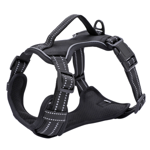 Harnais de course pour <span class=keywords><strong>chien</strong></span> d'aventure léger à motif solide Support de rupture multi-usage en nylon durable testé pour les chiens de travail - Product Image 5