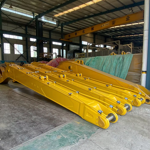 Nieuwe Fabrieksleverancier Oem Hoge Sterkte Staal Materiaal Ontworpen Voor Stoere Site Graafmachine Lange Bereik Giek Verlengde Giek En Stok - Product Image 3