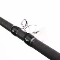 Canne à pêche à lancer pour bar, Fishingsoul BAR304, ultra-légère, en fibre de carbone haute performance, avec anneaux Fuji et porte-moulinet Fuji