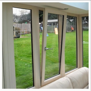 Cửa sổ trượt uPVC cho sân thượng chịu thời tiết năng lượng hiệu quả cách âm Hệ thống khóa an toàn nhìn toàn cảnh - Product Image 3