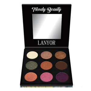 도매 비건 아이섀도우 팔레트 9 높은 색소 색상 맞춤형 개인 라벨 아이섀도우 팔레트 - Product Image 5