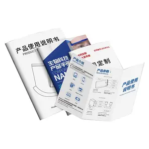 디지털 오프셋 스팟 UV 염가 보석 제품 카탈로그 A3 A4 A5 광고지 포스터 3 중 팜플렛 인쇄 서비스