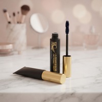 Tube de mascara vide en plastique de 20 ml avec brosse noire