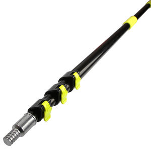 Vente en gros de perches télescopiques en alliage d'aluminium écologiques de 6 m à 5 sections pour rouleaux de <span class=keywords><strong>peinture</strong></span> et nettoyage de fenêtres - Product Image 1