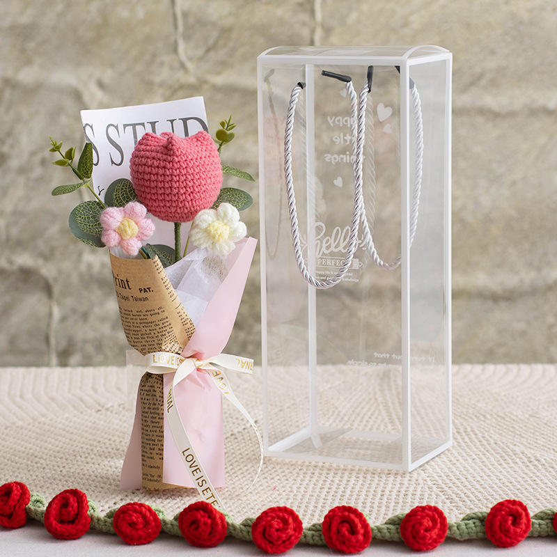 Fat tulip - petite cage pour animaux rose foncé