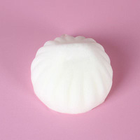 Porte-clés en PU à rebond lent, simulation de chignon de 5 cm, jouet à presser amusant en forme de pâtisserie, modèle souple en forme de soupe, cadeaux pour jeunes de 15 à 35 ans