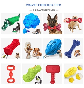 Çin Malı, Diş Temizliği ve Azı Dişi Sağlığı İçin Düz Desenli, Özelleştirilmiş, Çevre Dostu Kauçuk Köpek Oyuncakları (Büyük Köpekler İçin) - Product Image 2