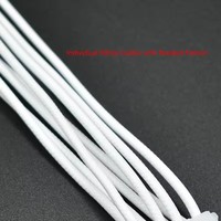 Câble d'alimentation modulaire à motif tressé blanc 16AWG pour Seasonic FOCUS+FOCUS+ KM3 XP2 XM2 XP3 GPU PCIe CPU SATA Molex IDE 4Pin